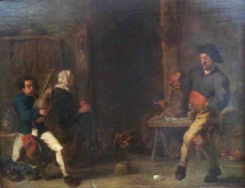 Cornelis Saftleven The egg dance oil painting picture